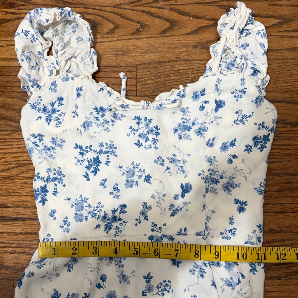 Reformation Pacey Cottagecore Dress in Lula Print Bohemian Size 2 - Picture 15 of 16